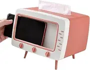 TV Box, Box Cover for Cute, Box Cover for Creative Multifunctional Phone Holder, Square Box, Cover