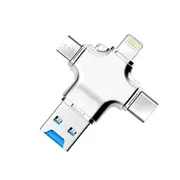 4 In 1 Usb-C / Type-C and Usb 3.0 and Micro Usb and 8 Pin Tf Card Reader