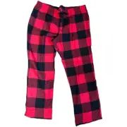 Old Navy Red Black Plaid Flannel Pajama Pants Men's Size XL NWT