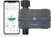 GROW TASKER Smart Irrigation Water Controller - WiFi with Remote monotoring, Voice Control and scheduling