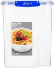 KLIP IT plus Cereal Storage Container | Airtight 4.2 Litre Food Pantry Storage C
