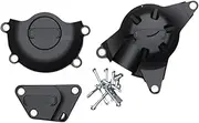 Guard Crash Bar Engine Guards Cover for Motorcycle Provide Impact Resistance Easy Installation Enhances Vehicle Aesthetics Safety Guard Bumper(Black)