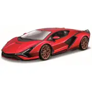 1:18 Lamborghini Sian FKP 37 by Bburago in Red 18-11046R Model Car