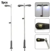 Brand New 5*lamps+resistors Parts & Accessories OO/HO Scale Platform Lights Lamp