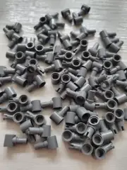 NEW LEGO 10X DARK GRAY TECHNIC SINGLE BUSH 2M #65487.