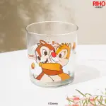 韓國大創 DAISO 奇奇蒂蒂 透明 玻璃杯 圓形杯 水杯 可愛 迪士尼 杯子 正版
