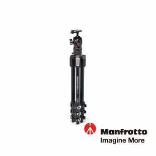 Manfrotto 全新 055 碳纖維 四節腳架套組 (含球型雲台及靈動快拆系統)