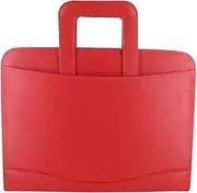 Filofax A4 Metropol Zip Folder with Handle, Red
