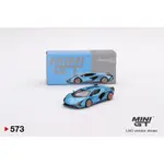 <阿爾法>MINI GT NO.573 LAMBORGHINI SIáN FKP 37 BLU AEGIR