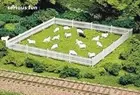 New In Box ! ATLAS HO Scale 6 Foot of Picket Fence with Gates