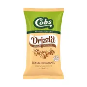 Cobs Drizzl'd Milk Chocolate Salted Caramel Popcorn 110g x 15