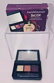 bareMinerals DeLISH 100% Natural LipGloss Palette Vanilla Spice Pink Sugar Jelly