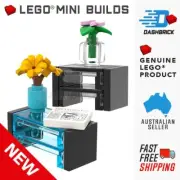 Genuine LEGO® Coffee Table Combo, Flowers, Furniture [MiniMOC] - NEW PARTS