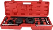 12PCS Double Clutch Transmission Tool Set, Transmission Reinstall Reset Tool Kit, Carbon Steel Clutch Installer Remover Kit Replacement for 7 Speed Trans T10373 T10376