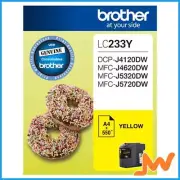 Brother LC233YS Yellow Ink Cartridge