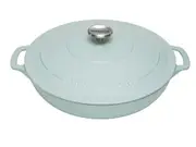 Chasseur 30cm Round Casserole - Duck Egg Blue