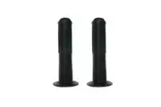 Bulletproof 140mm Mountain Bike Mushroom Grips with end plug Black