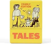 TALES Conversation Starter Cards, Family Edition, Perfect for Family Games for Adults, Family Dinners, Game Nights, Gifts, Holidays, and Gatherings, Prompts for Meaningful Connections, 150 Cards