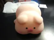 Night Light Kids Bedroom Cute Piggy Lamp Silicone Dimmable Nightlight NEW IN BOX