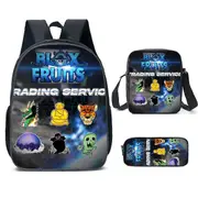 Roblox Blox Fruits Children's Backpack 3-piece Set (backpack + Meal Bag + Pencil Bag) Product 11