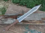 CUSTOM Handmade Carbon STEEL Historical Battle Ready Roman style Gladius Sword