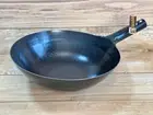 Yamada 30cm Iron punched one-handed wok (thickness 1.6 mm) ATY9230