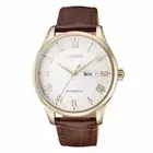 Citizen Men's NH8363-14A Gold Leather Japanese Automatic Dress Watch AU*au