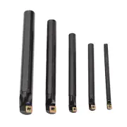 5PCS 7/10/12/16/20mm CLCR Lathe Turning Tool Insert Blade Boring Bar Holder Set
