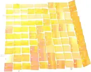 HOOTNEE 100pcs Shimmer Sequin Backdrop Panels for Weddings Birthday Parties and Festivals Decorative Disco Wall Background Iridescent Stylish Multi Functional