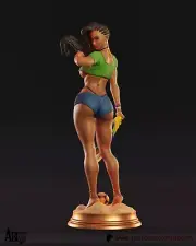 Laura Matsuda Statue 3D Print Unpainted/Unassembled