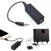 3.5mm Aux Audio Noise Filter Ground Loop Isolator Eliminate Car Electric No .UU