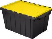Keepbox 12 Gallon Storage Container, Nesting and Stackable Plastic Storage Box w