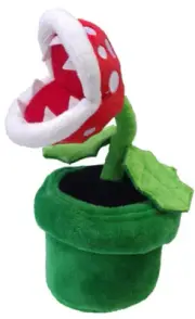 Little Buddy Super Mario Bros. Piranha Plant 9" Plush [New Toy] Plush