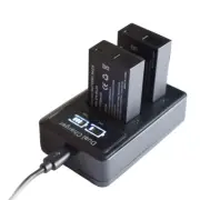 2X EN-EL20 Battery +LCD Charger for Nikon EN-EL20a Coolpix P950 P1000 Camera