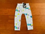 Bonds Stretchies Leggings Sweatpants Bonds Clouds Blue Purple Yellow BNIP Size 2
