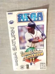 World Series Baseball II 2 Sega Saturn Instruction Manual Booklet