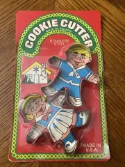 Lone Toy Tree Capers Cookie Cutters Stainless Steel Circa 1987 Vintage NOS