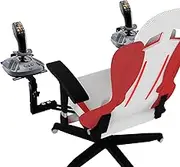 EG STARTS Games Flight Joystick Chair Mount For SimTask Farmstick Flight Simulation Game Joystick Throttle Hotas Systems Compatible with Logitech G X56, X52 Thrustmaster T.16000M, T.Flight Hotas X