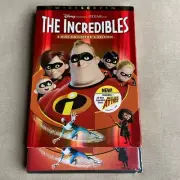 Disney Pixar Incredibles 1 (DVD 2004 WS 2-Disc Slipcover NEW) Animated Superhero