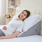 Sasttie Wedge Pillow Headboard, Adjustable Bed Wedge Pillow for After Surgery...