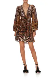 U RING CUT OUT SHORT DRESS BERKELEY ST AFTER DARK