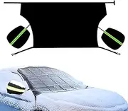 Automotive Windshield Protection - Waterproof Vehicle Car Windshield with Pu Coating - Car Windshield Protector for Snow, Ice, UV Rays,