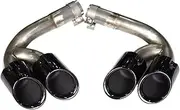 Compatible For Touareg exhaust Tip modification quad tail Tip 19-24 stainless steel muffler tip nozzle(Army green)