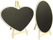HAPINARY 2pcs Desktop Message Board Wooden Handicraft Small for Boys and Girls Creative Display