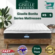 Giselle Mattress King Single Bed Mattresses Euro Top Medium Firm Foam Luxurious