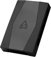 [ARCTIC] Case Fan Hub - 10-fold PWM Fan Distributor with SATA Power - Black