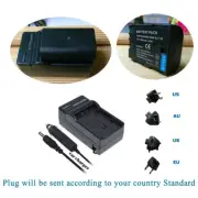 DMW-BLF19 BLF19E Battery /Charger for Panasonic Lumix DC-GH5 GH5KBODY DMC-GH3AGK