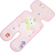 CRILSTYLEO Summer Baby Stroller Liner Cooling Mat Ice Silk Lightweight Easy to Clean Suitable for Newborns