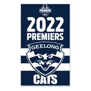 Geelong Cats Premiers Supporter Flag