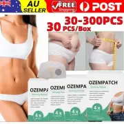 30-300Pcs OzemPatch Herbal Healthy Detox Slimming Belly Pellet Weight Loss Patch